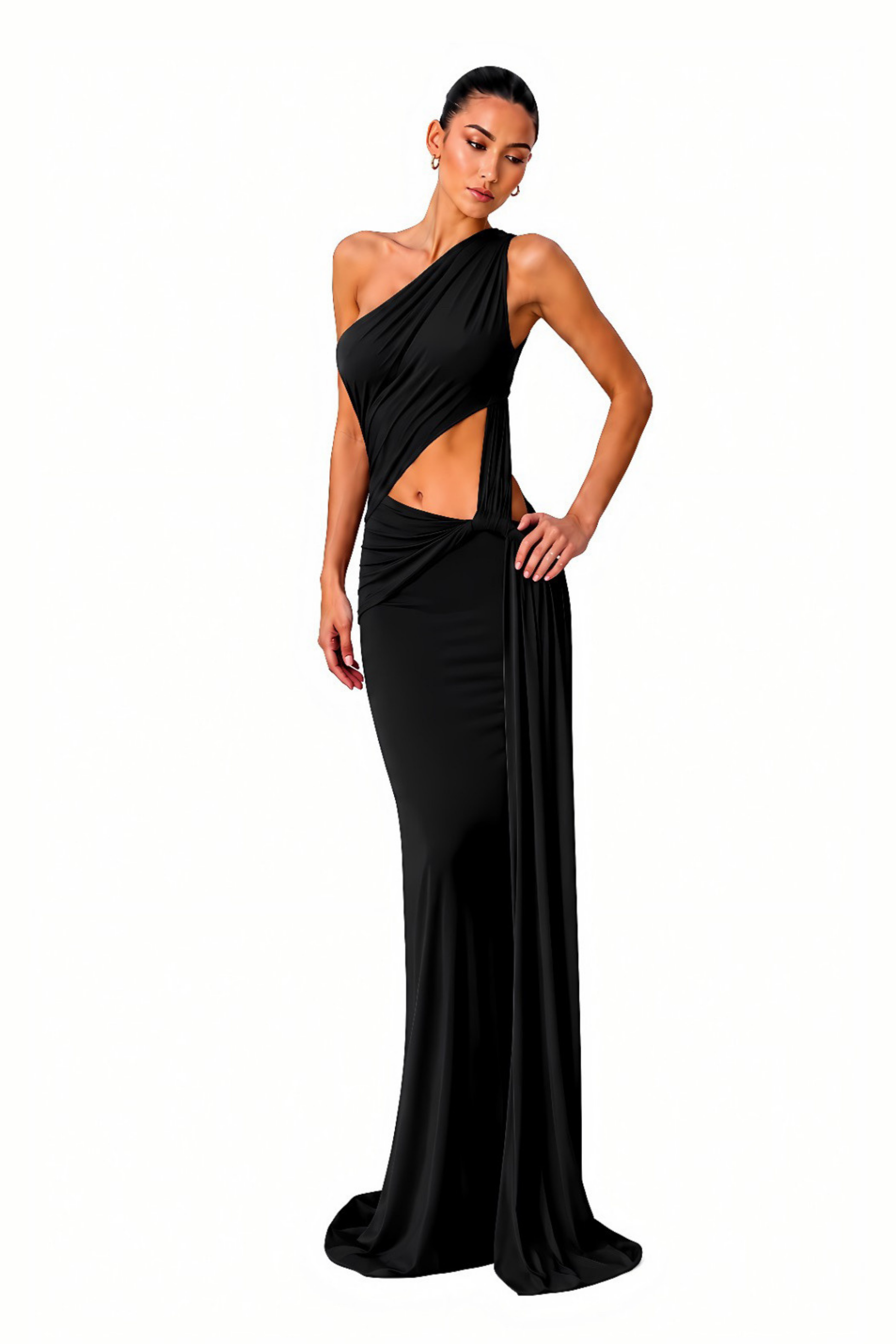Daria Black Dress