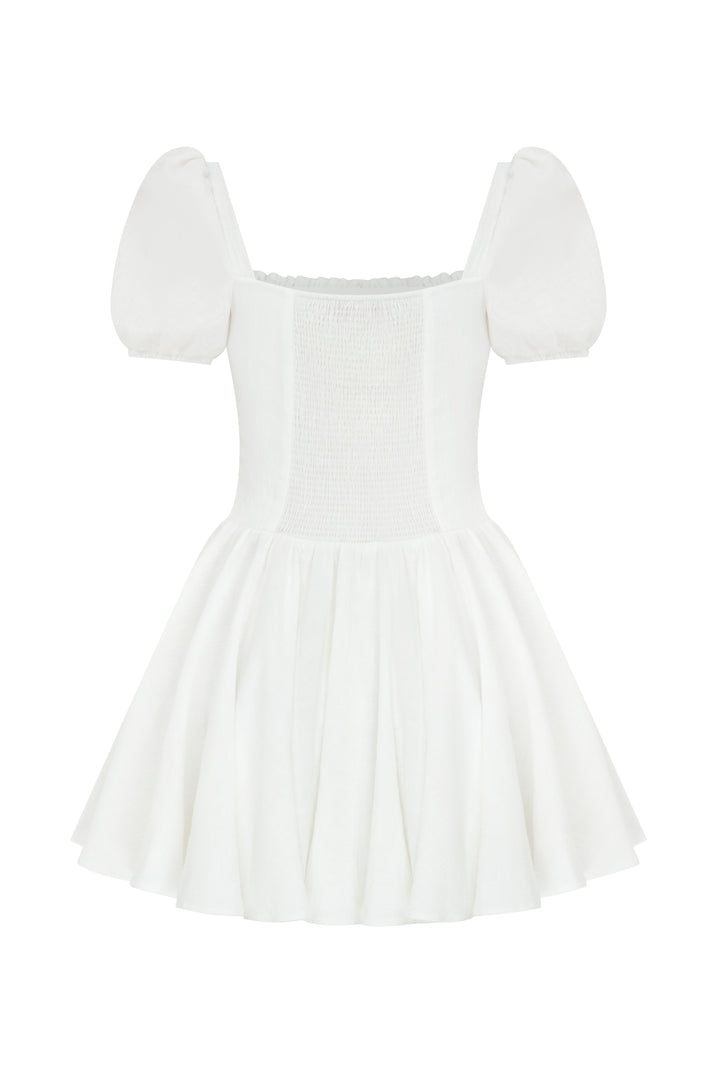 Romantic Inspired White Dress