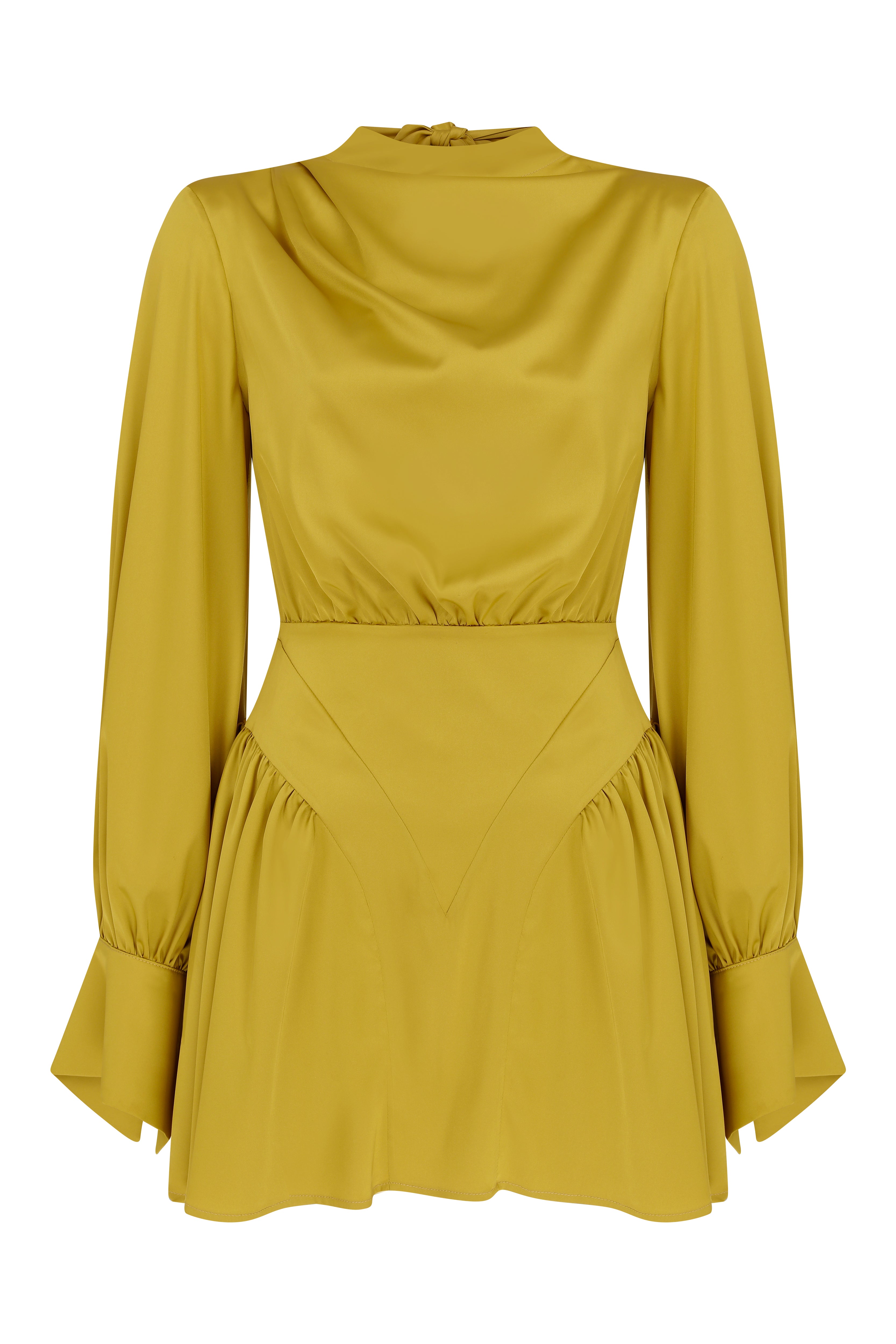 DARIA OLIVE DRESS