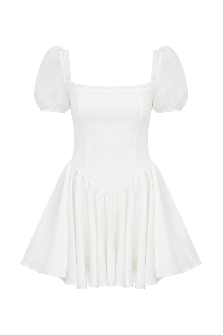 Romantıc Whıte Dress
