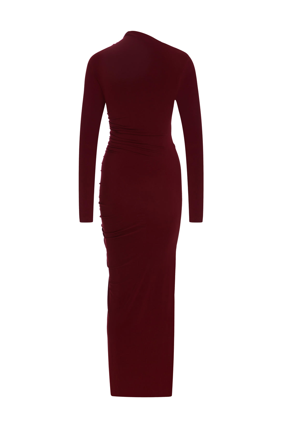 NAOMI Burgundy Maxi Dress