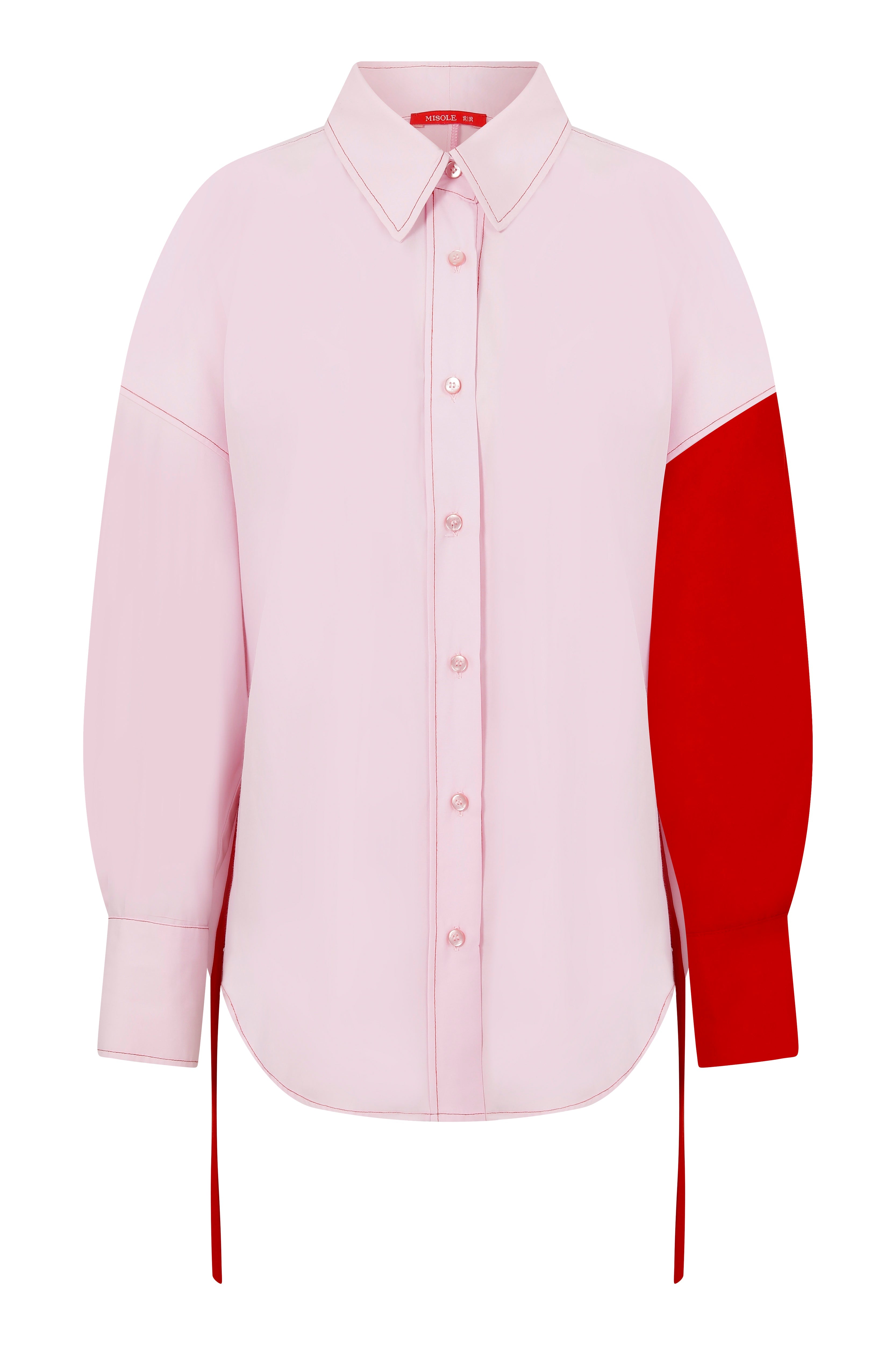 KAILEY PINK SHIRT DRESS