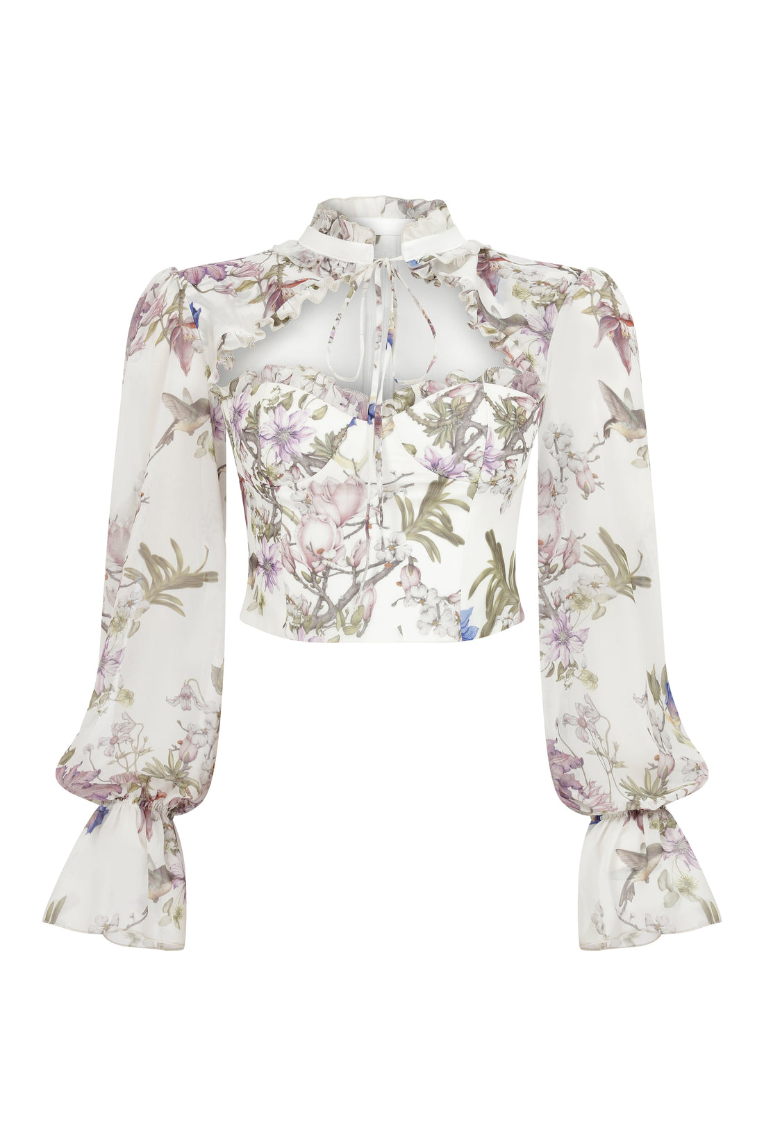 FLORAL LONG SLEEVE TOP